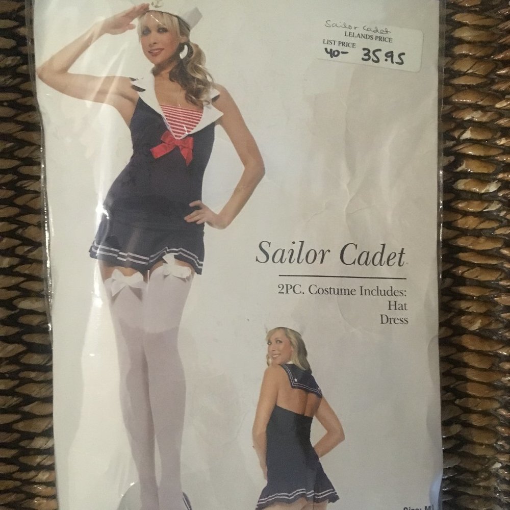 New With Tags-Sexy Sailor Outfit-Size Small